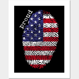 United-states flag Posters and Art